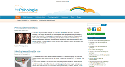 Desktop Screenshot of infopsihologia.ro